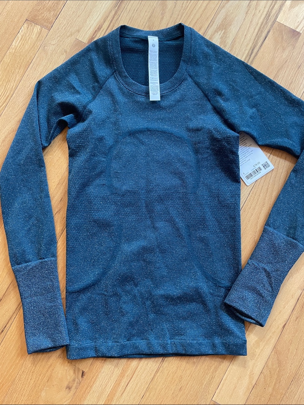 Women's swiftly tech long sleeve 2.0 sparkle - Dark Teal